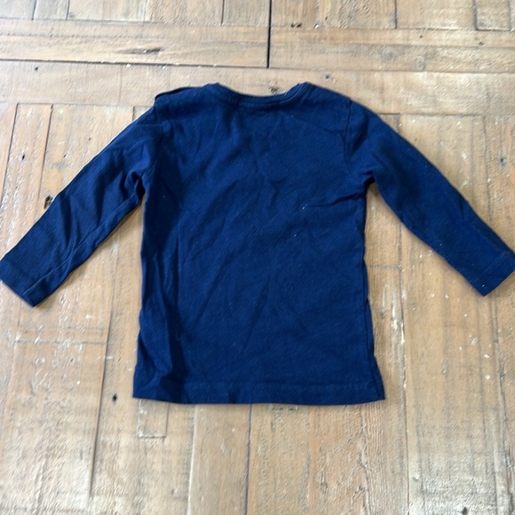 Bonpoint navy basketball long sleeve tee - Picture 6 of 6